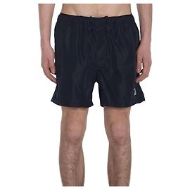 Valentino Patch Embellished Nylon Swimsuit Black