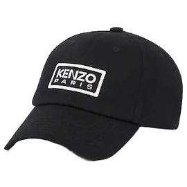 Kenzo Boné com logo bordado Preto