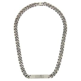 Maison Martin Margiela Collana a catena classica Marrone