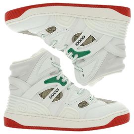 Gucci Sneakers con lacci per bambini Bianco