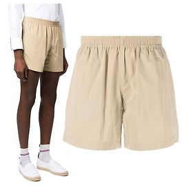Thom Browne High Density Nylon Tech Shorts Brown