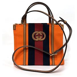 Gucci Mini Bolsa Tote Interconectada FABCL Multicolor