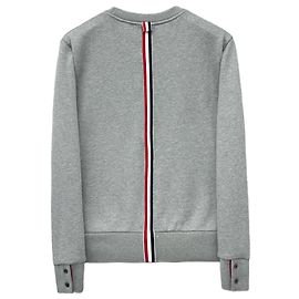 Thom Browne Gestreifter Sweatshirt Braun