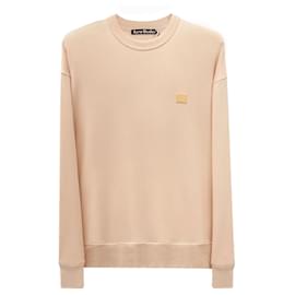 Sweatshirt mit Face-Logo von Acne Studios Pink