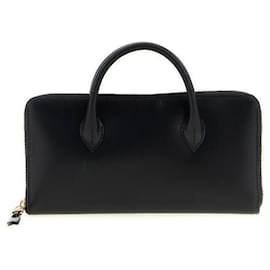 Comme Des Garcons Classic Handle Wallet Black