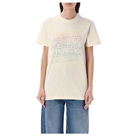 Isabel Marant Logo T-Shirt Weiß