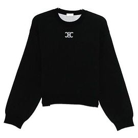 Céline Pull en cachemire à col rond Blanc
