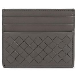 Bottega Veneta Intrecciato Card Holder Brown