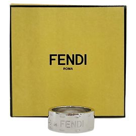 Fendi Ring Made in Silber