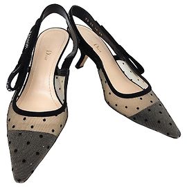 Christian Dior Jadior Slingback Schwarz