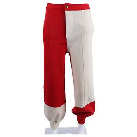 Gucci Knit Pants Red