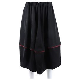 Comme des Garcons Black Skirt Black
