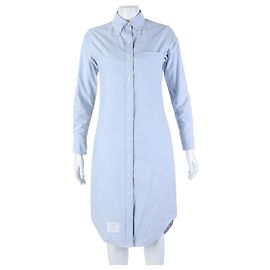 Thom Browne Abito Camicia Blu