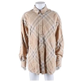 Camicia a Maniche Lunghe Burberry Marrone
