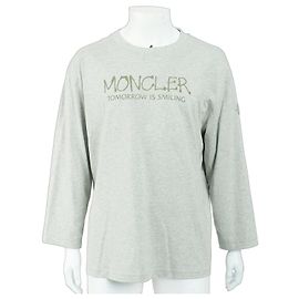 Camiseta de manga longa Moncler Marrom