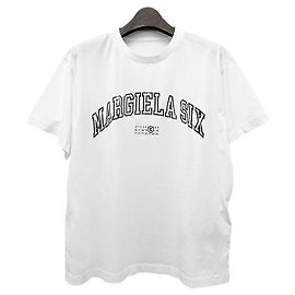 Maison Martin Margiela Maison Margiela Number Logo Graphic T-Shirt White White