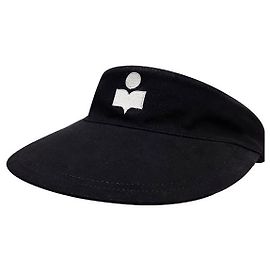 Boné Visor Logo TYRY Isabel Marant BKEC Branco
