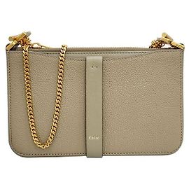 Chloé Borsa a tracolla Marcie Chain Pouch, Verde Ceramica Verde