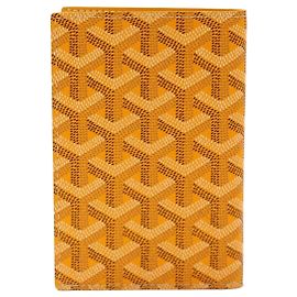 Goyard Copertura per Passaporto GRENEL Gialla Giallo