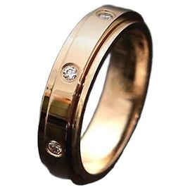 Piaget Possession Ring Rose Gold Diamond Size Pink