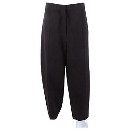Pantalones Jil Sander Marrones de Lana Castaño