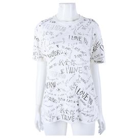 Kurzarmshirt von Christian Dior Weiß