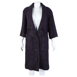 Chanel Coat Black