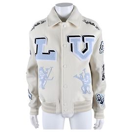 Giacca Bomber Louis Vuitton Bianco