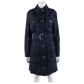Christian Dior Denim Kleid Blau