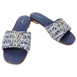Pantofole Louis Vuitton Blu