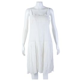 Robe sans manches transparente Isabel Marant Étoile Blanc