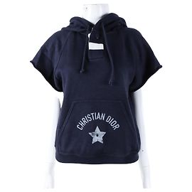 Christian Dior mit kurzen Ärmeln Blau