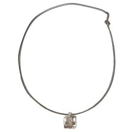 Tiffany & Co Collana Pendente Croce in Argento Tiffany Argento