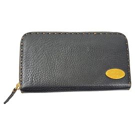 Fendi Cartera larga Selleria Castaño