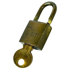 Dior Set lucchetti con logo CD D'oro