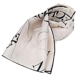 Alexander Mcqueen Écharpe Blanc