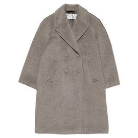 Acne Double Breasted Wool Coat DND Brown