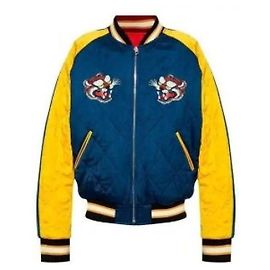 Kenzo Star Tiger Souvenir Jacket Blue