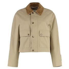 Burberry Baumwoll-Feldjacke Braun