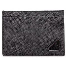 Prada Carteira de couro QHH Preto