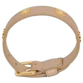 Céline Pulseira Multi Couro em Couro de Bezerro e Aço Marrom