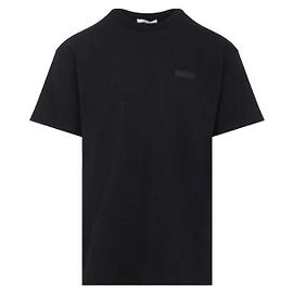 Givenchy Camiseta de algodón gros grain París Negro