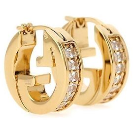 Gucci Orecchini Mini Cristallo Blondie D'oro