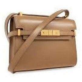 Saint Laurent Mini bolsa Manhattan Marrom