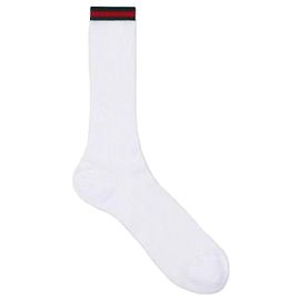 Gucci Calcetines de mezcla de algodón Blanco
