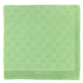 Gucci Toalla de Playa de Jacquard de Terry Verde