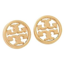 Tory Burch Brincos com logo studado Dourado