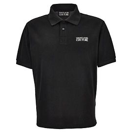 Versace Polo Regular Fit Noir