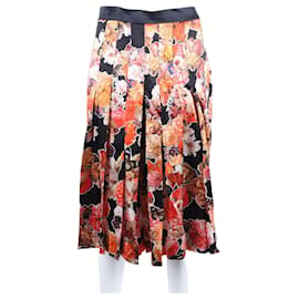 Givenchy Saia de seda Multicor