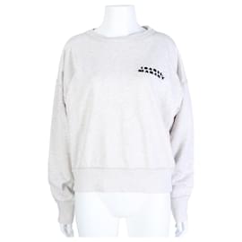 Langarm-Sweatshirt von Isabel Marant Silber